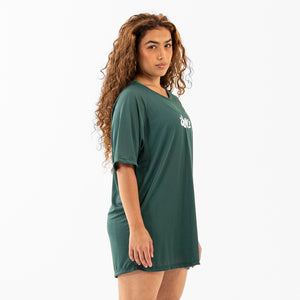 CAMISETA RAGLAN FITDANCE CHROMA VERDE