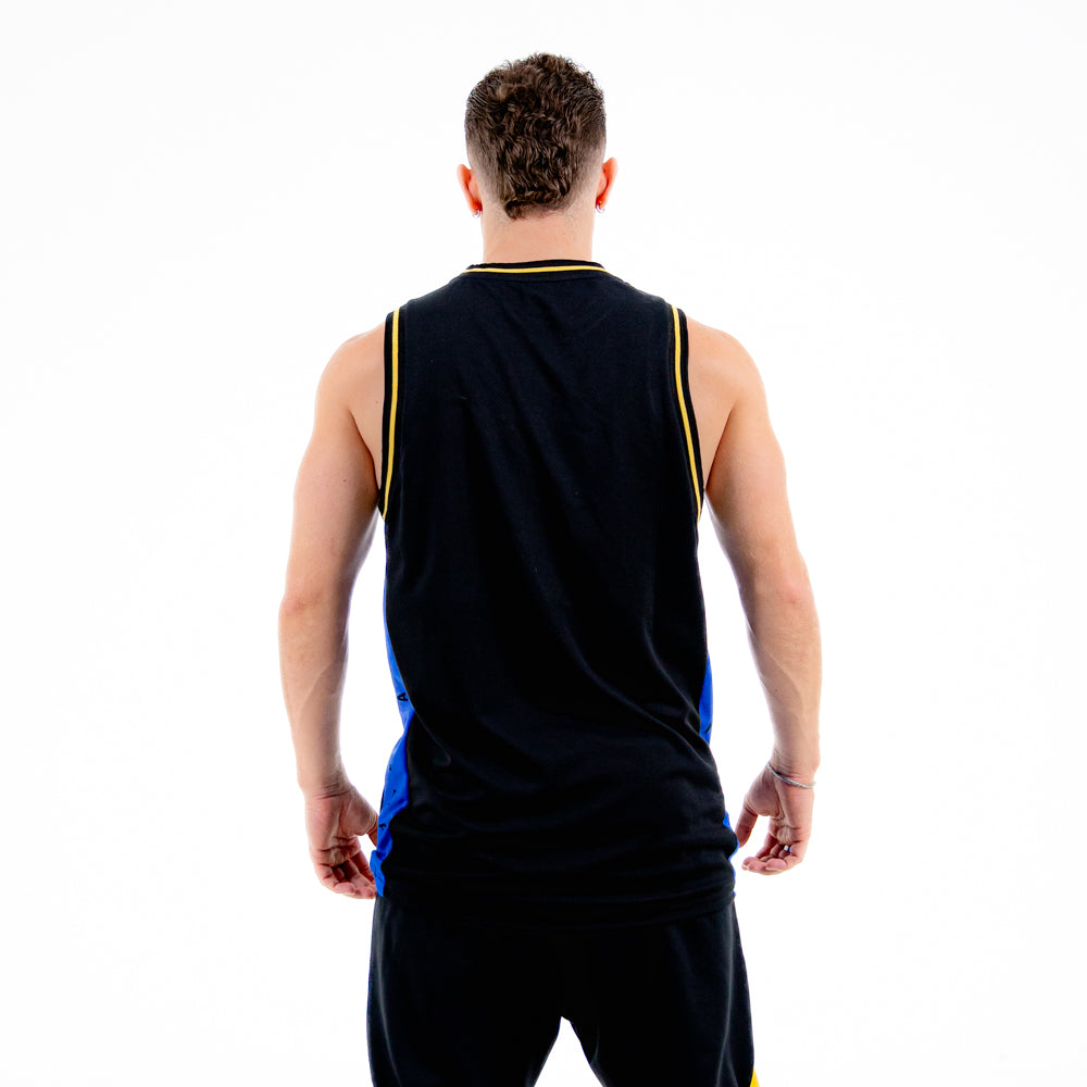 REGATA BASQUETE CUSTOM FITDANCE PRETO