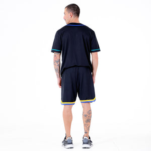 BERMUDA BASQUETE CUSTOM FITDANCE PRETO