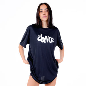 CAMISETA FINE DRY FIT FITDANCE PRETO