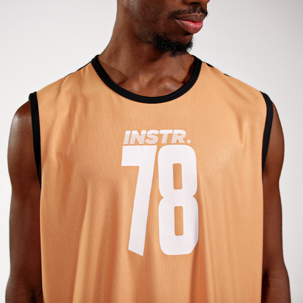 REGATA MACHÃO INSTRUCTOR BEATS FITDANCE LARANJA