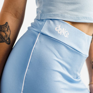 SHORTS SAIA VIÉS FITDANCE AZUL