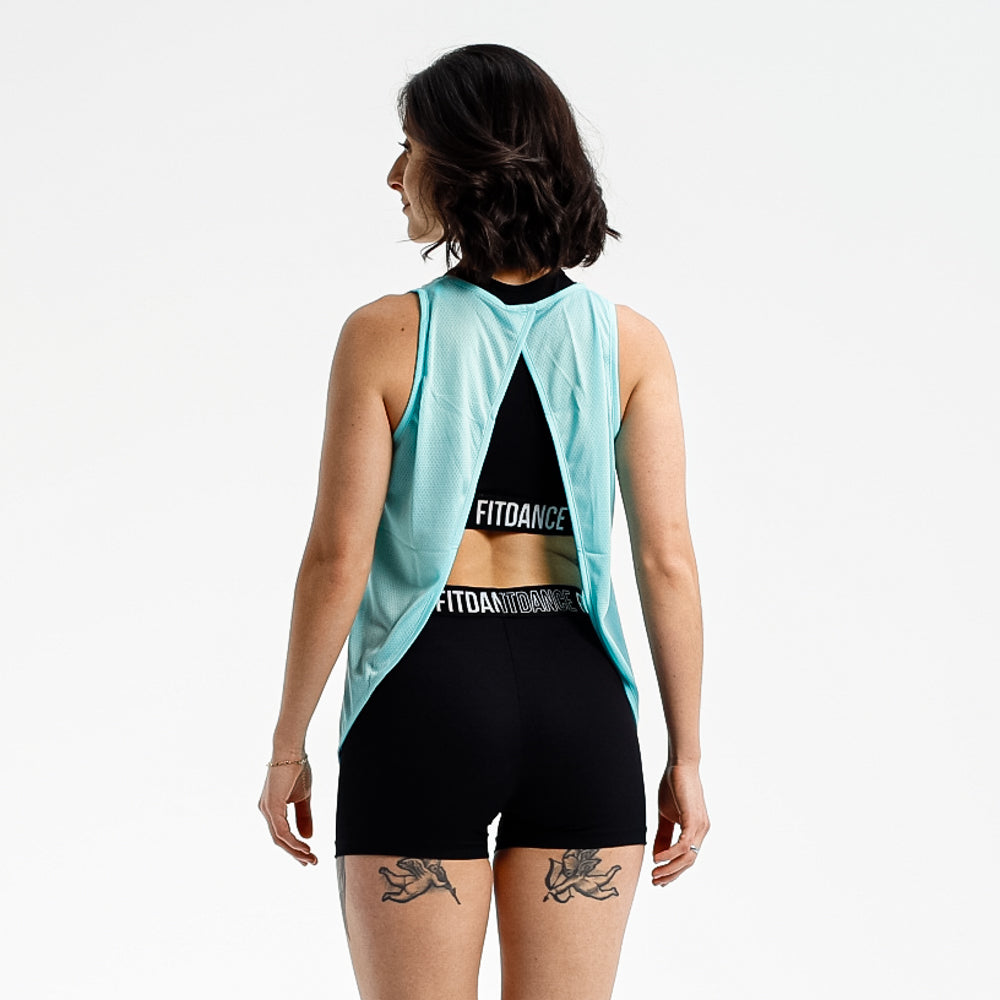 REGATA TRANSPASSADA FITDANCE AZUL