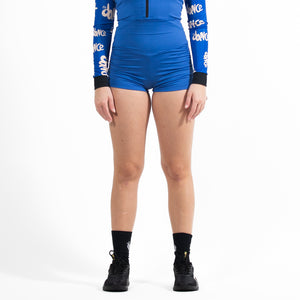 SHORTS AMARRAÇÃO LATERAL LC FITDANCE AZUL