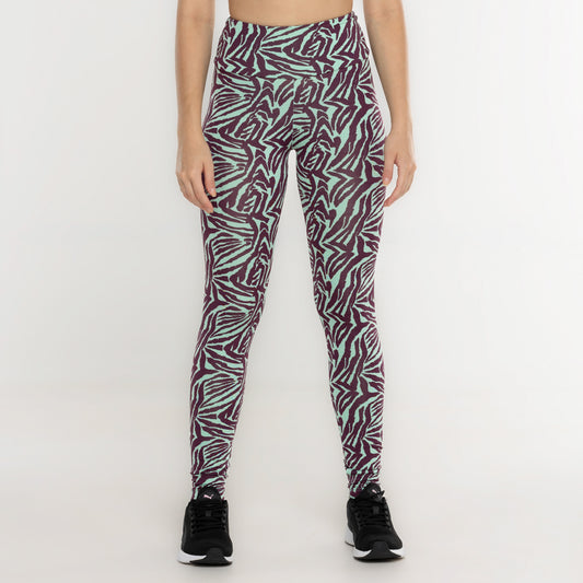 CALÇA LEGGING ZEBRADO FITDANCE ROXO