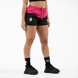 SHORTS RUN FITDANCE SPORT PRETO