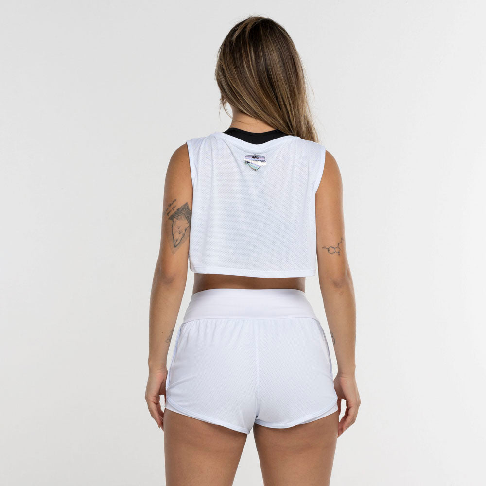 REGATA CROPPED FITDANCE INSTRUCTOR BRANCO