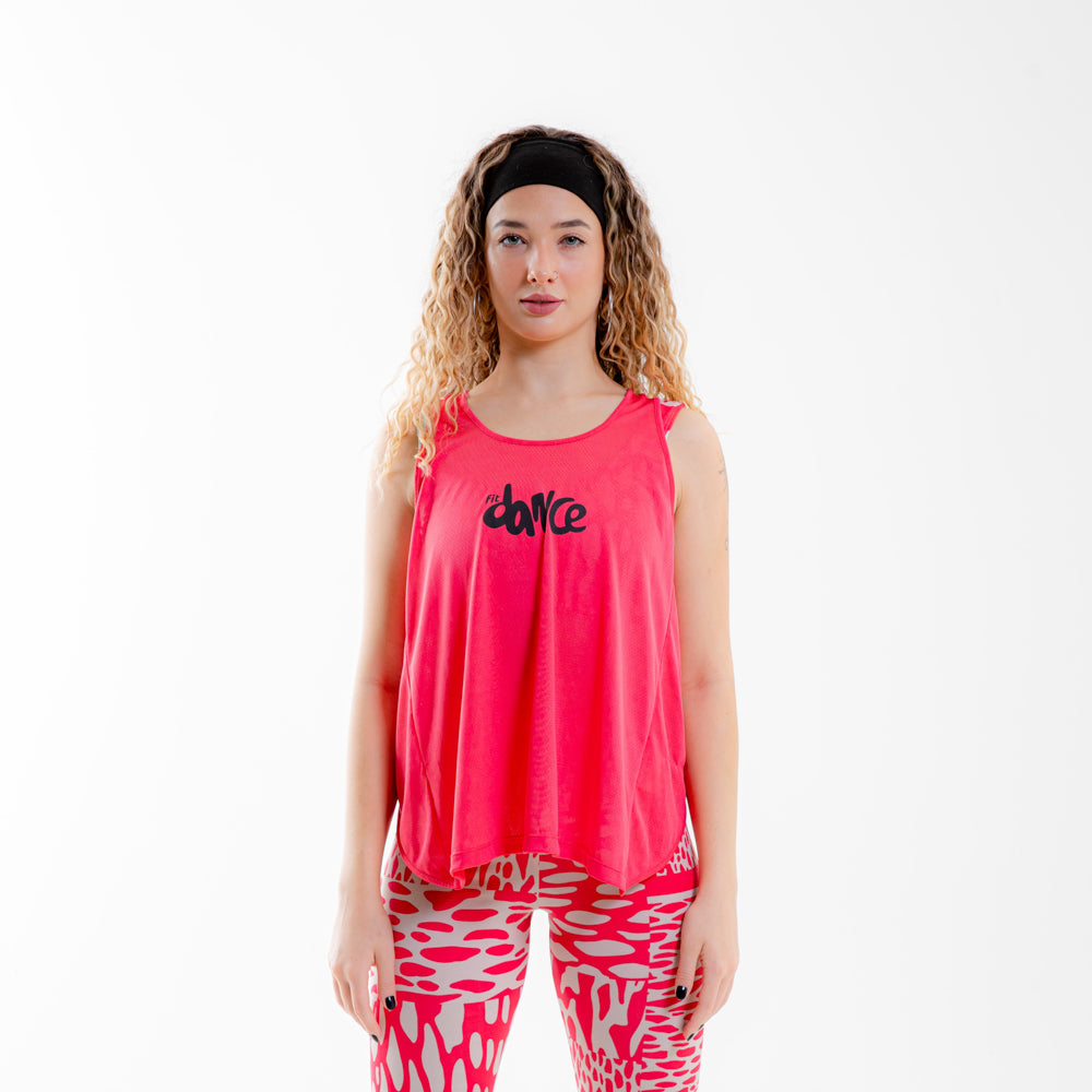 REGATA TRANSPASSADA FITDANCE ROSA