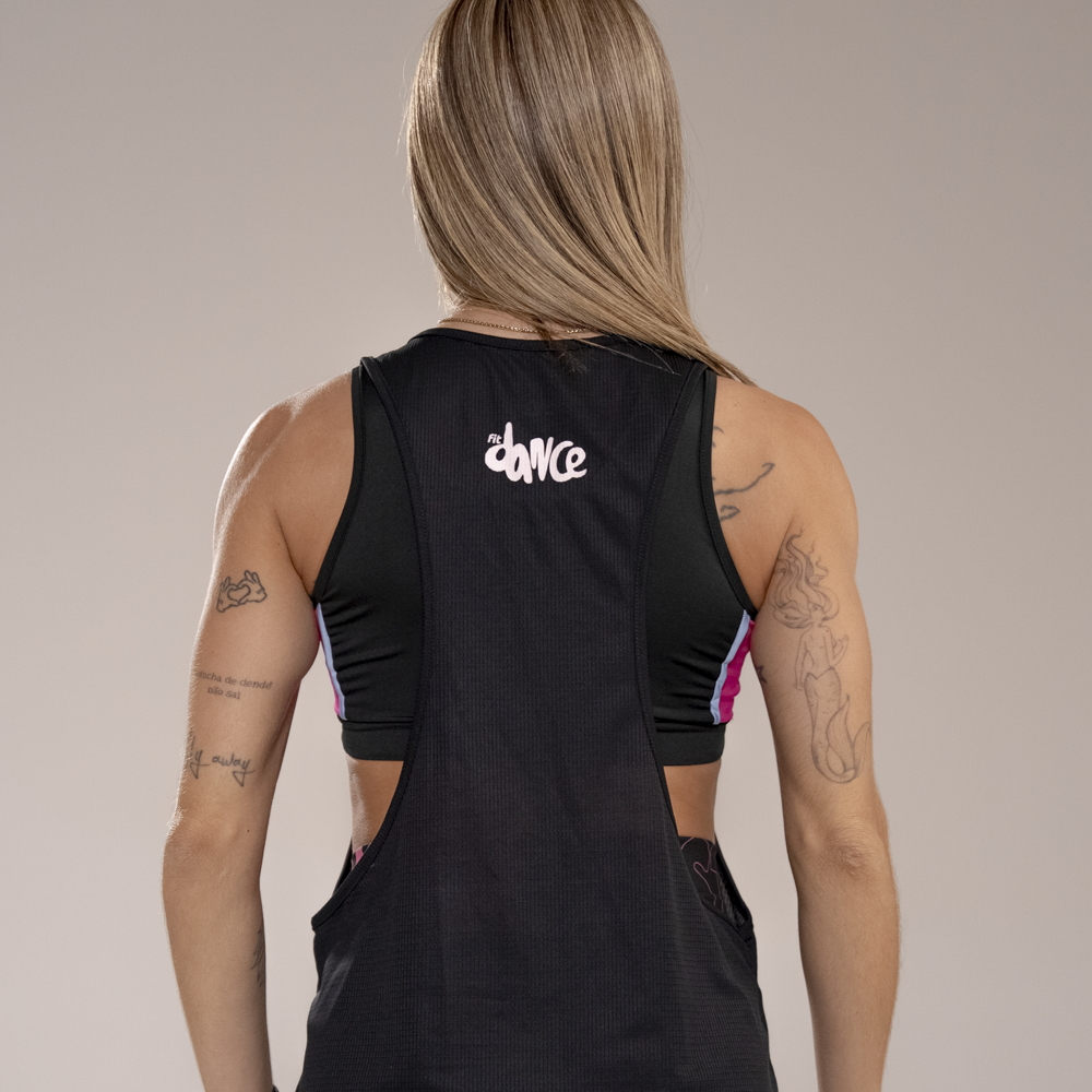 REGATA CAVADA INSTRUCTOR FITDANCE CLASSIC PRETO