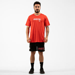 CAMISETA RAGLAN INSTRUCTOR FITDANCE CHROMA VERMELHO