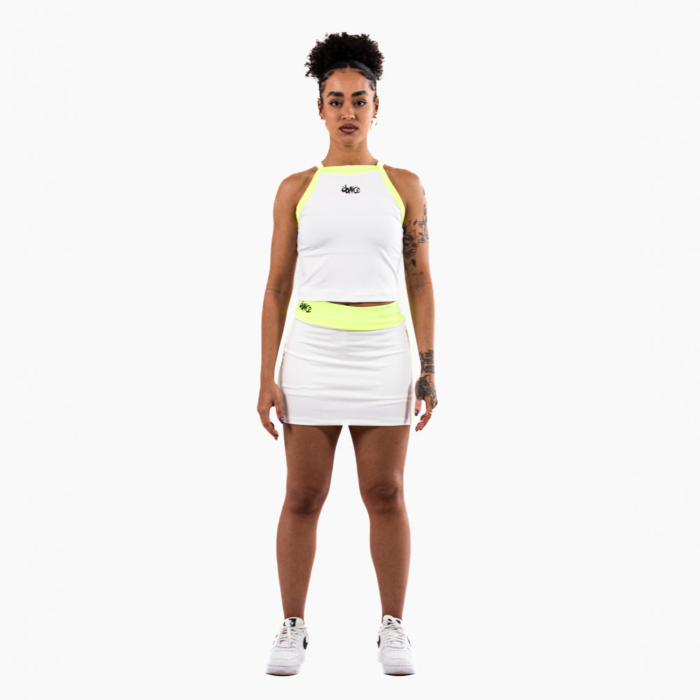 SHORTS SAIA FITDANCE DUO BRANCO