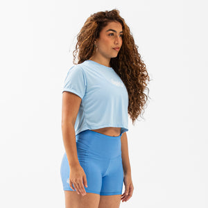CROPPED FITDANCE CHROMA AZUL