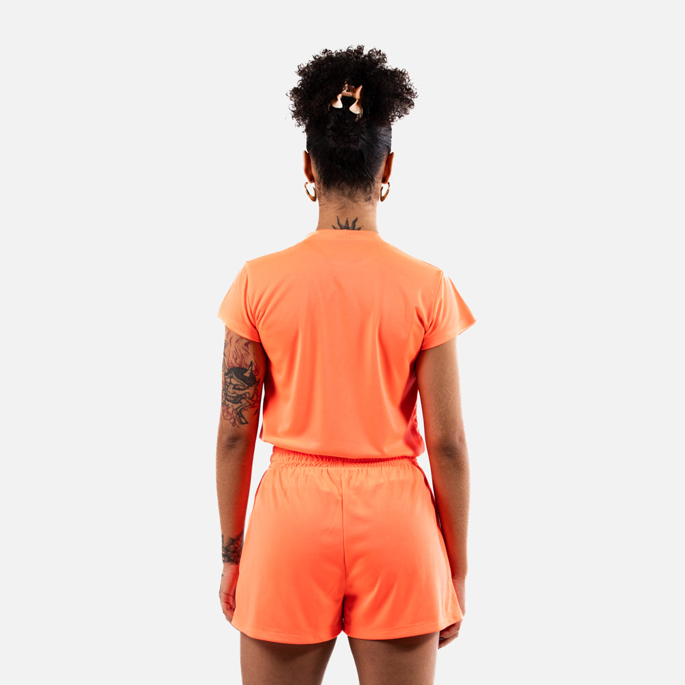 BABY LOOK FITDANCE BOLD LARANJA NEON