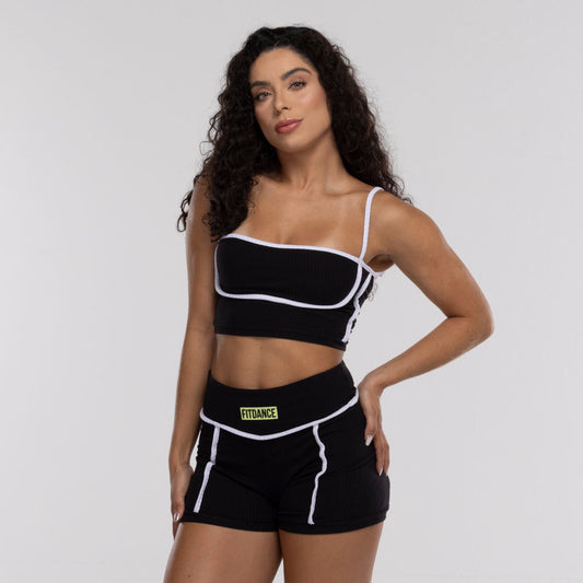 TOP VÍES FITDANCE PRETO