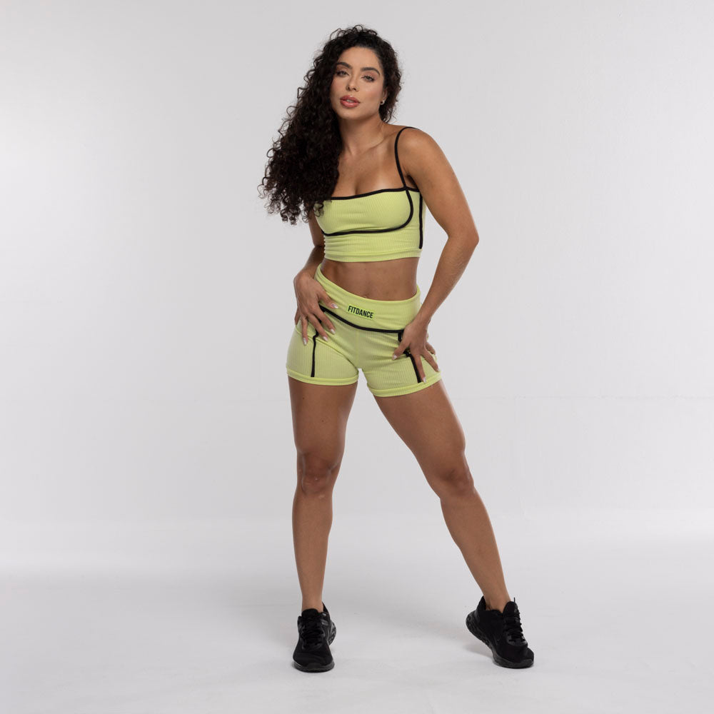 SHORTS VIES FITDANCE CITRUS