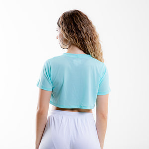 CROPPED POLI FITDANCE AZUL