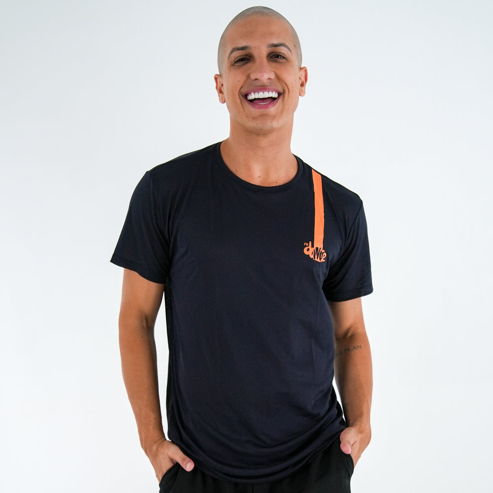 CAMISETA POLI FITDANCE PRETO