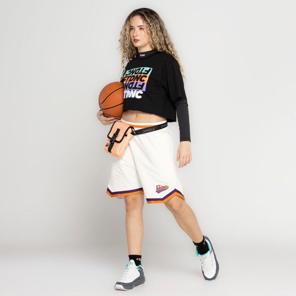 BERMUDA BASQUETE OFF WHITE FTDNC