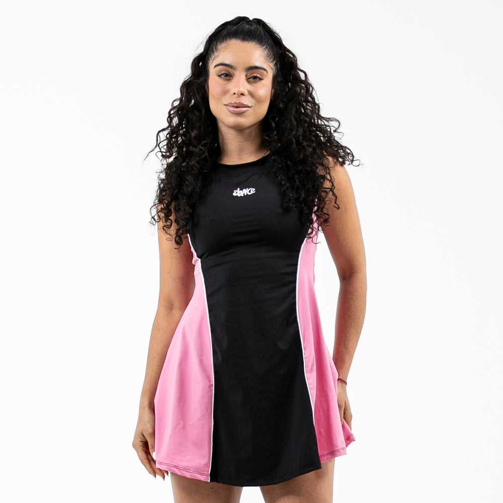 VESTIDO TENNIS FITDANCE SPORT PRETO