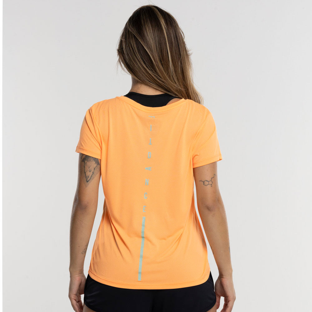 CAMISETA LISTRA FITDANCE INSTRUCTOR LARANJA