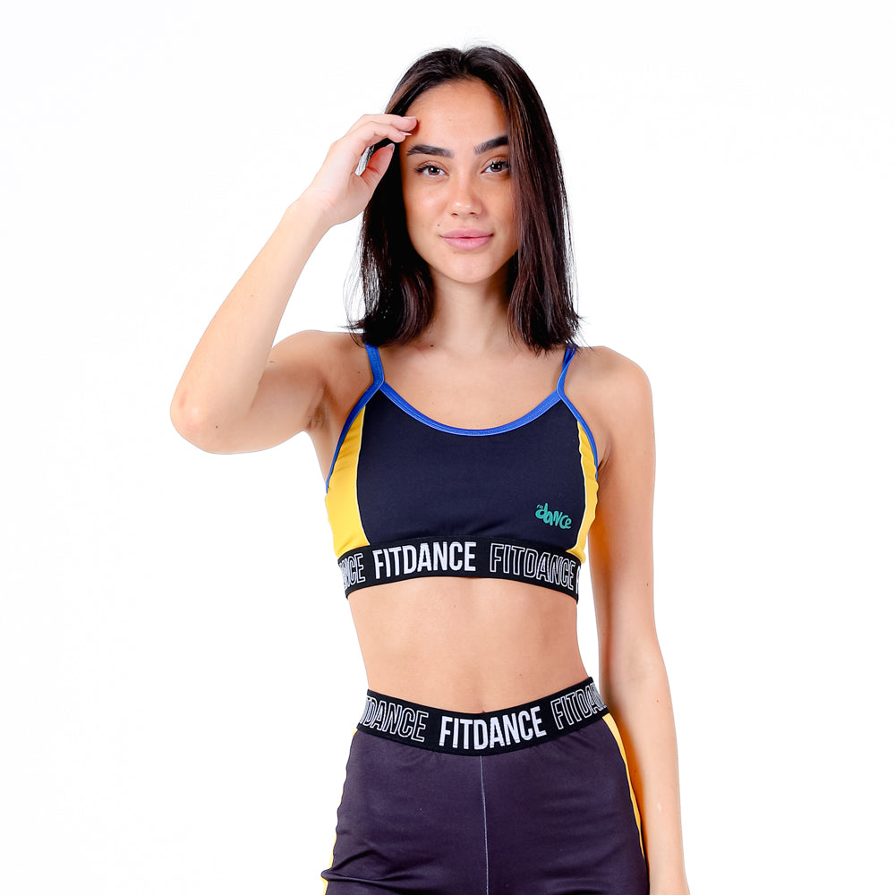 TOP CUSTOM FITDANCE PRETO