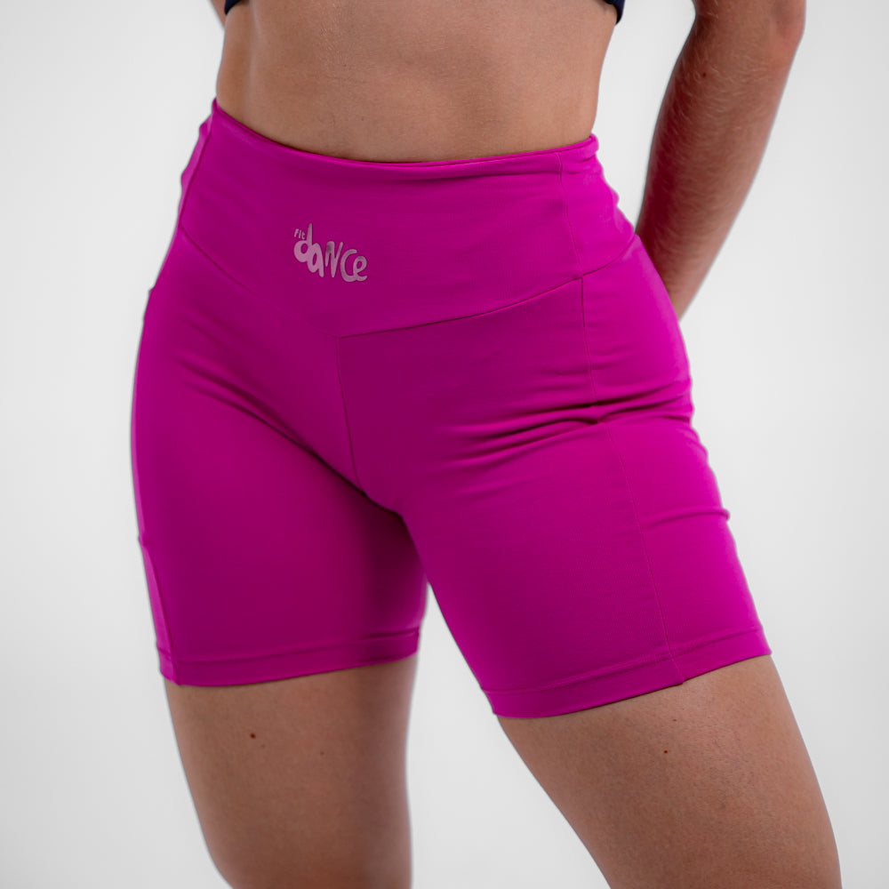 SHORTS BOLSO FITDANCE ROSA
