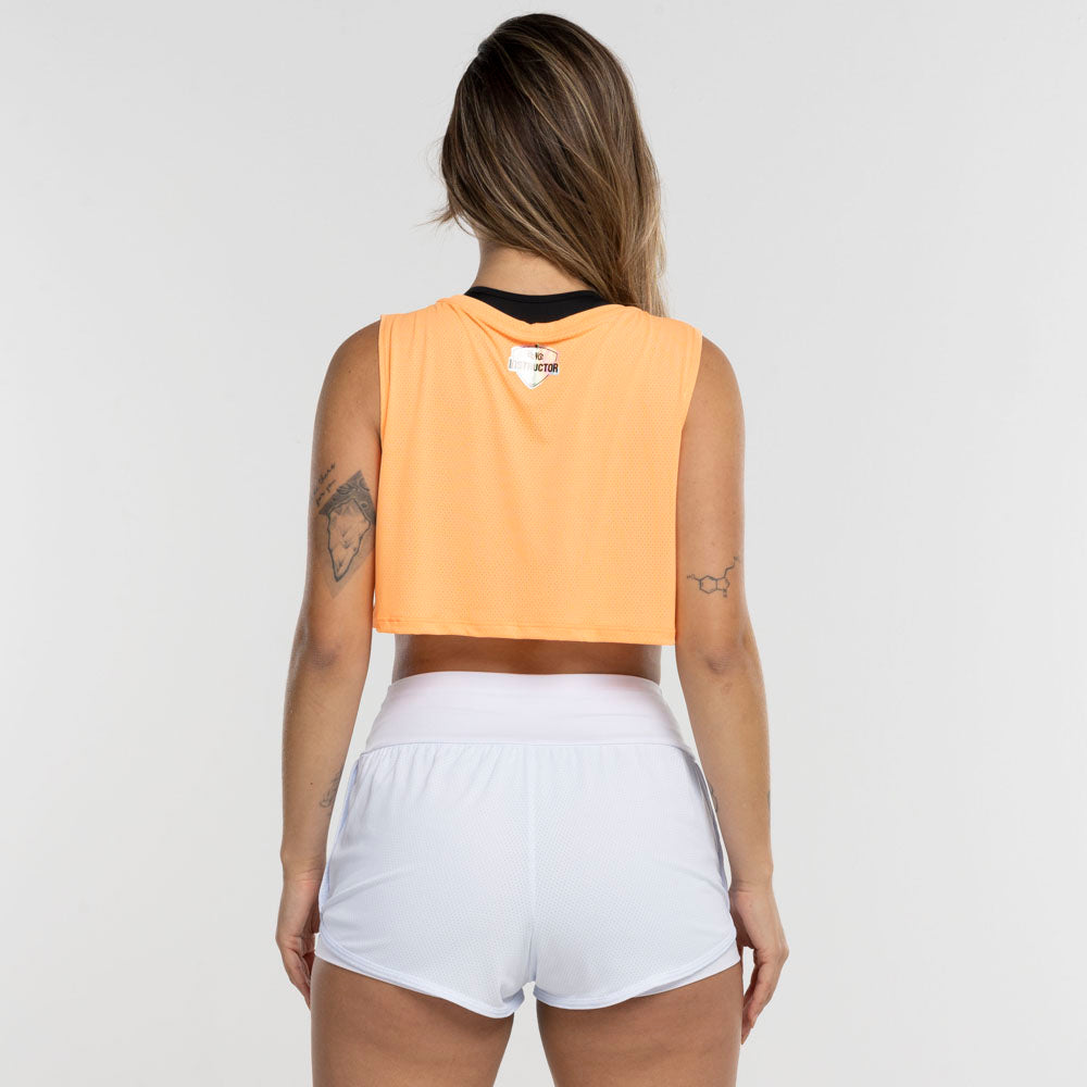 REGATA CROPPED FITDANCE INSTRUCTOR LARANJA