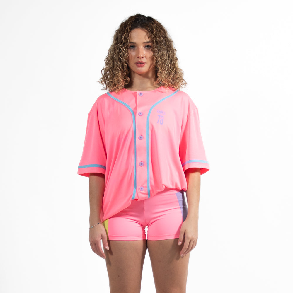 CAMISA BASEBALL FITDANCE CANDY