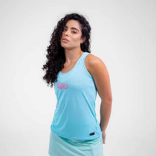 REGATA RECORTE COSTAS FTDANCE AZUL