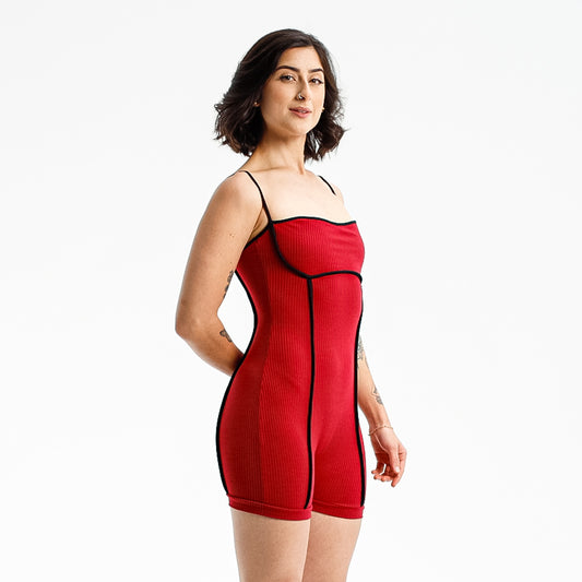 MACACÃO VIÉS FITDANCE PL VINHO