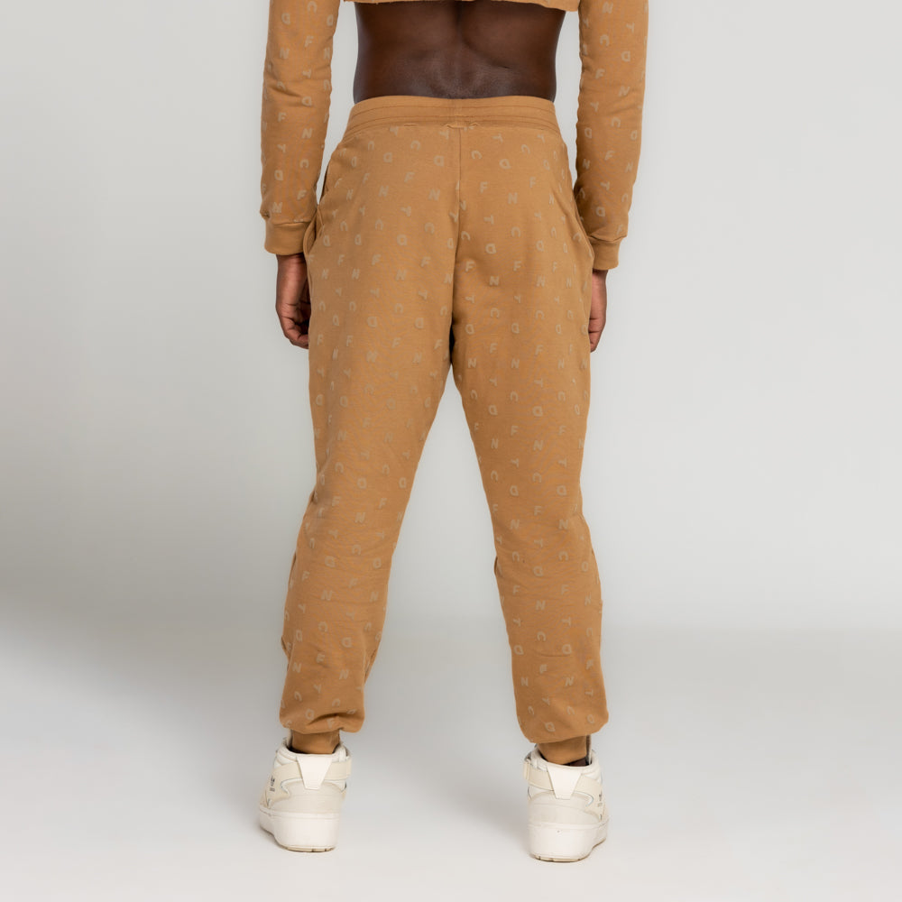 CALÇA MOLETOM BROWN FTDNC