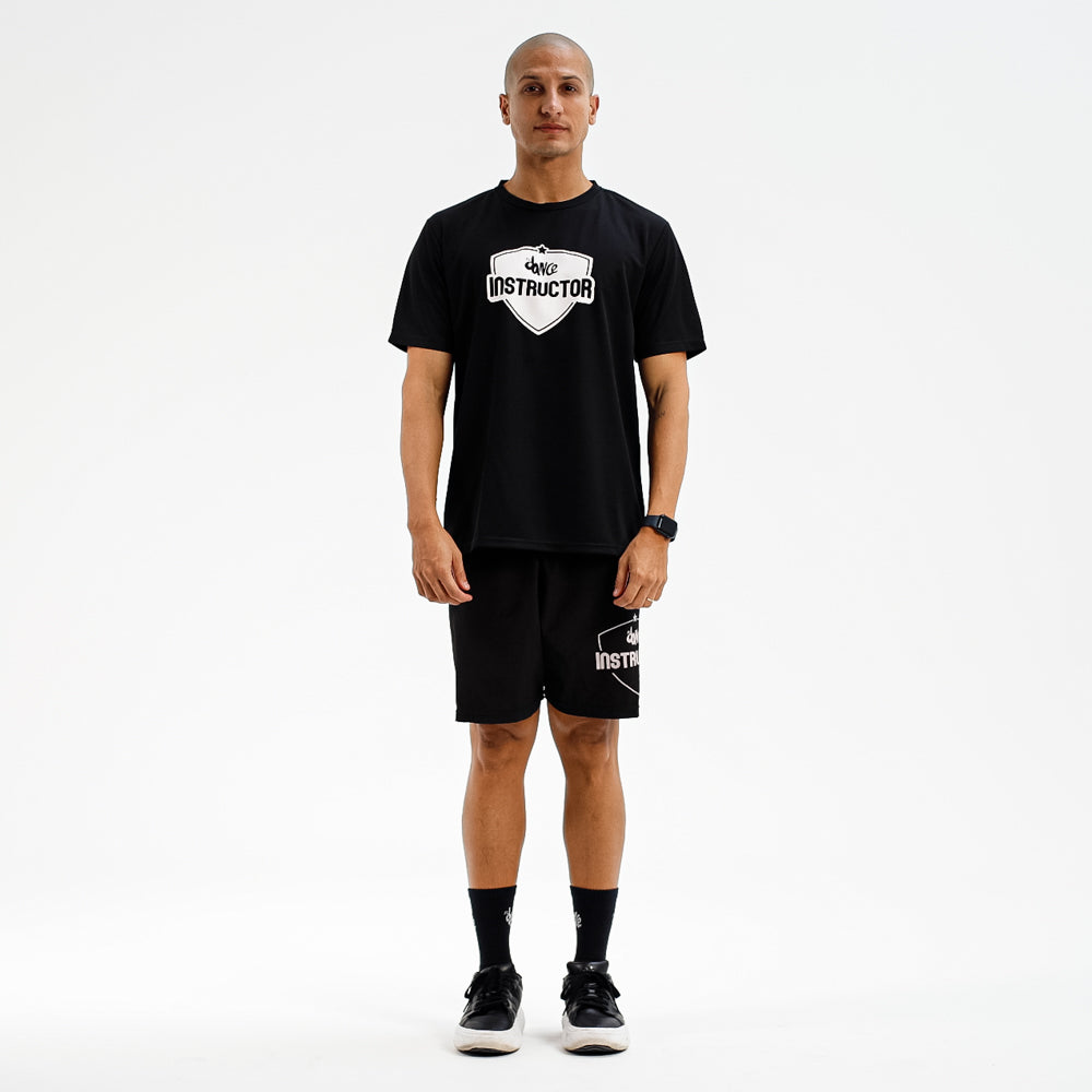 CAMISETA CLASSIC INSTRUCTOR FITDANCE PRETO