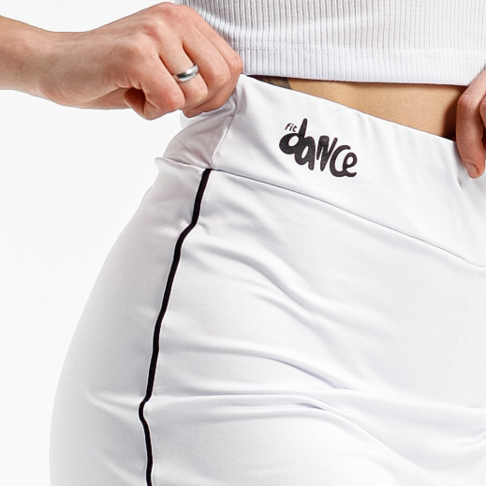 SHORTS SAIA VIÉS FITDANCE BRANCO