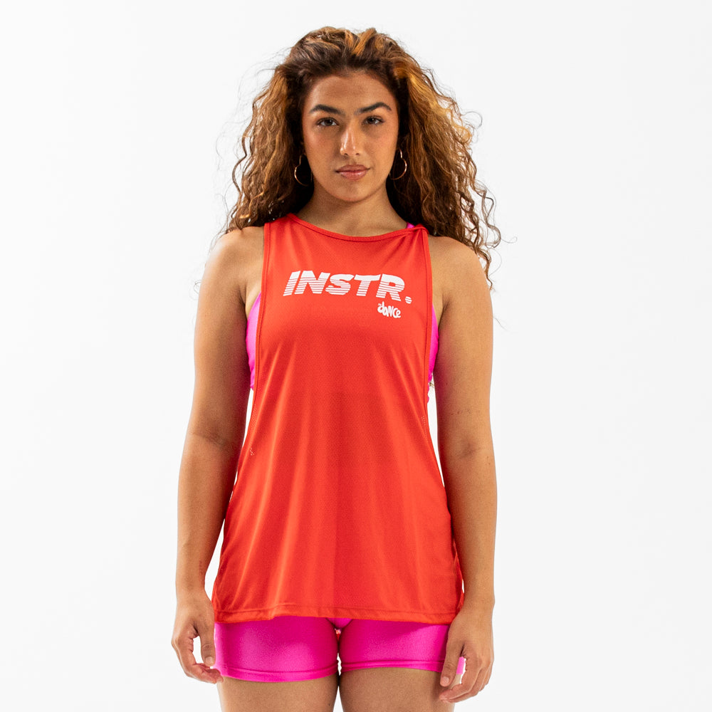 REGATA CAVADA INSTRUCTOR FITDANCE CHROMA VERMELHO