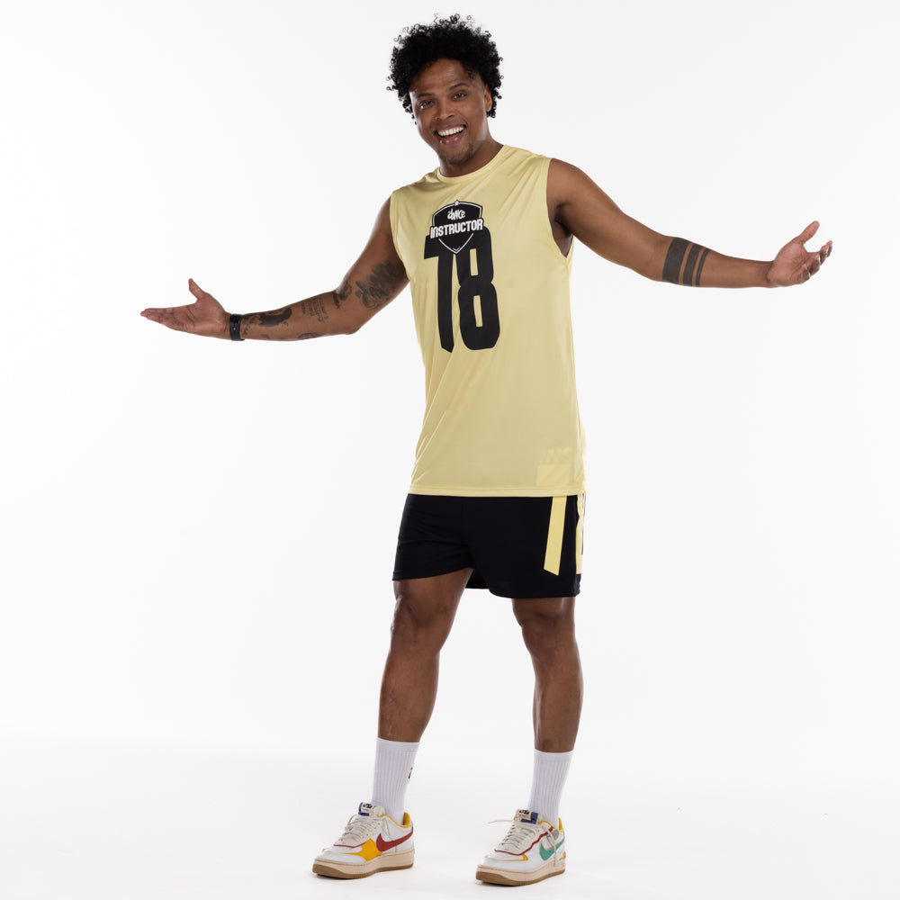 REGATA MACHÃO FITDANCE INSTRUCTOR AMARELO