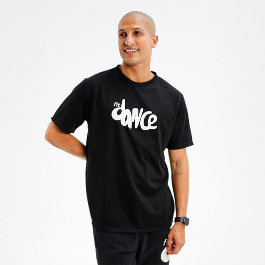 CAMISETA ALGODÃO CLASSIC FITDANCE PRETO