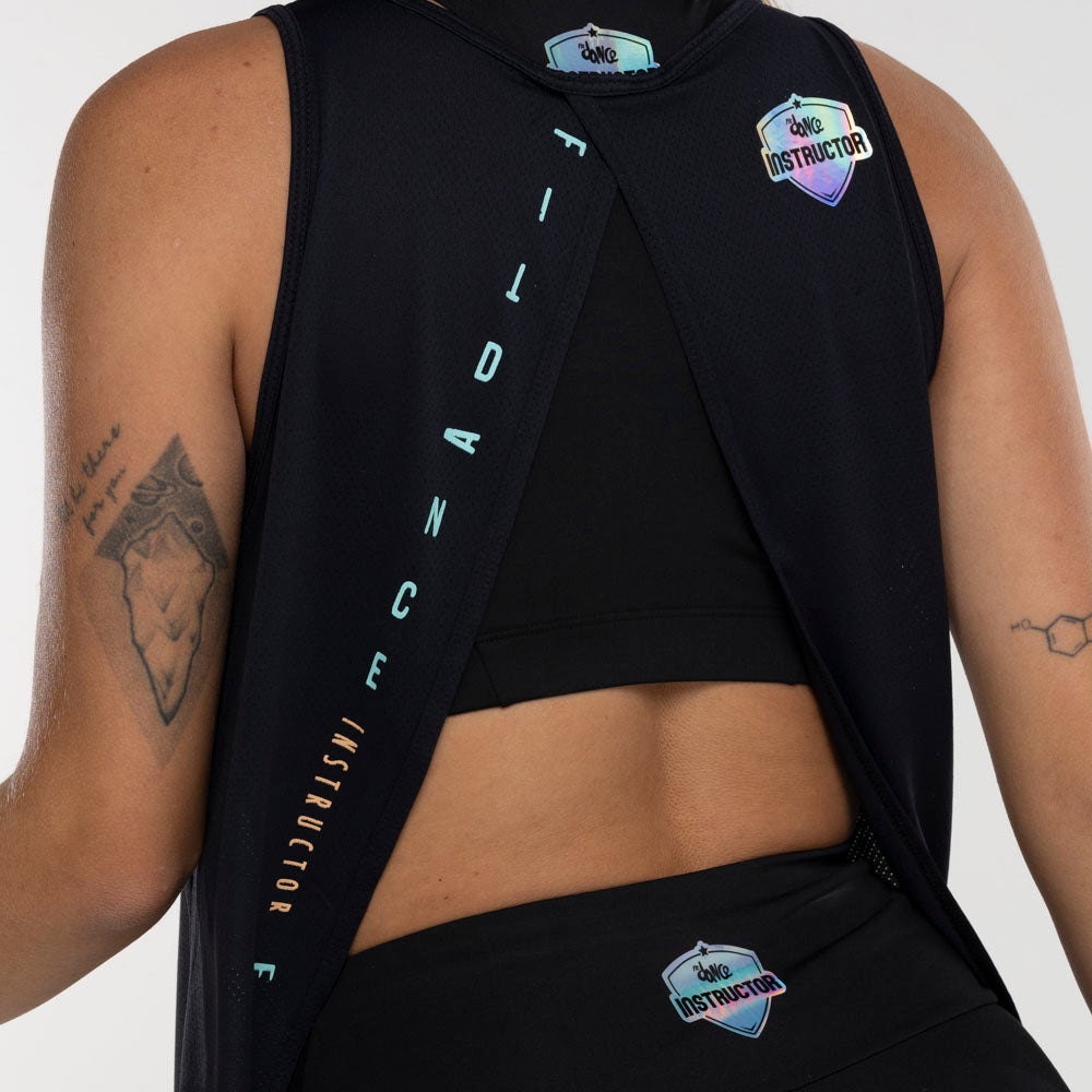 REGATA DECOTE COSTAS FITDANCE INSTRUCTOR PRETO