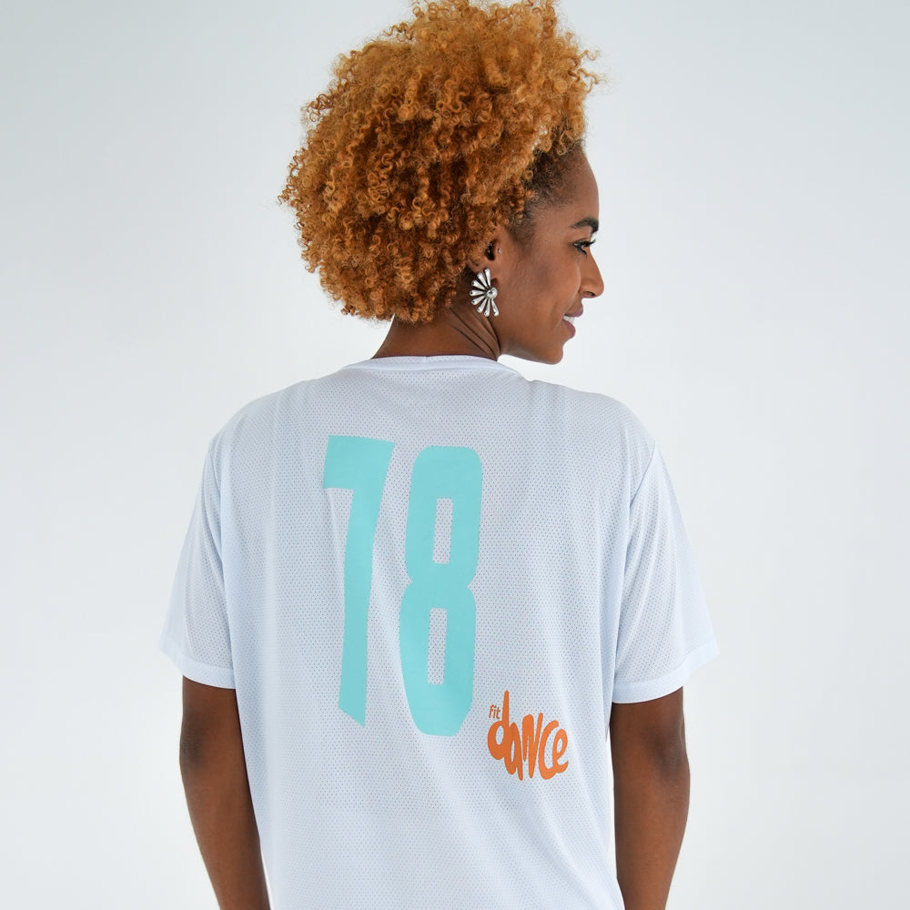 CAMISETA POLI FITDANCE BRANCO