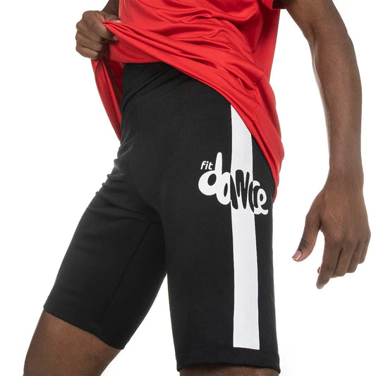BERMUDA BIKER FITDANCE BLACK