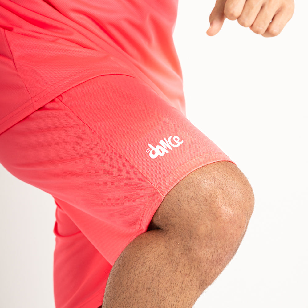 BERMUDA MASCULINA FITDANCE CORAL