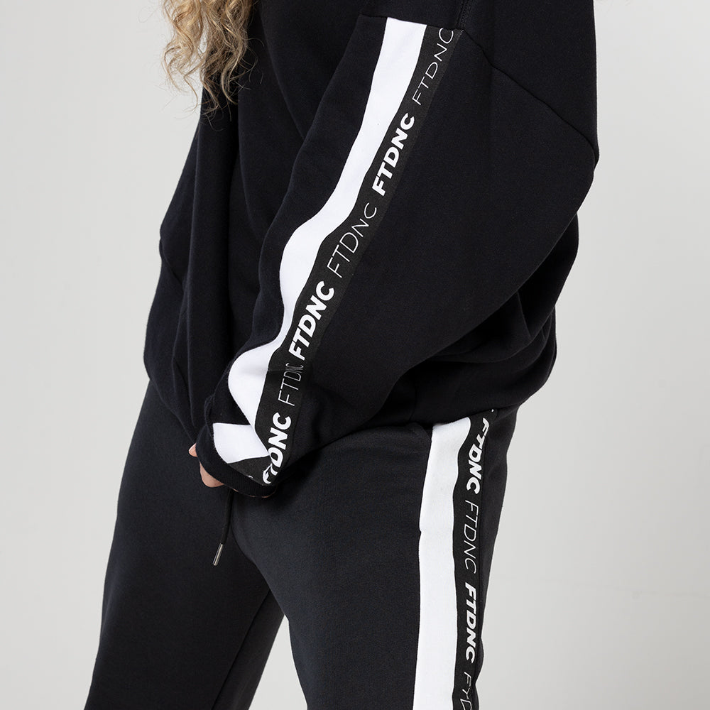 MOLETOM LISTRA PRETO FTDNC