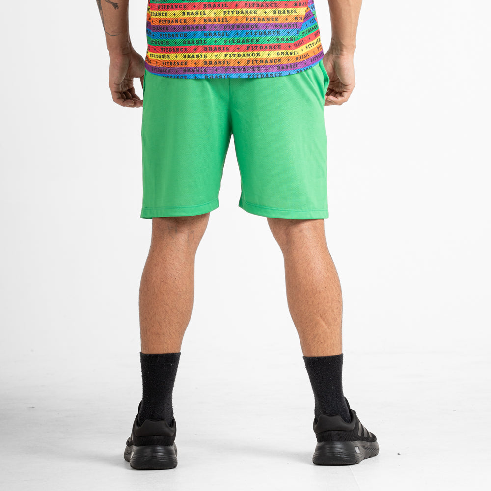 BERMUDA FITDANCE COLORÊ VERDE