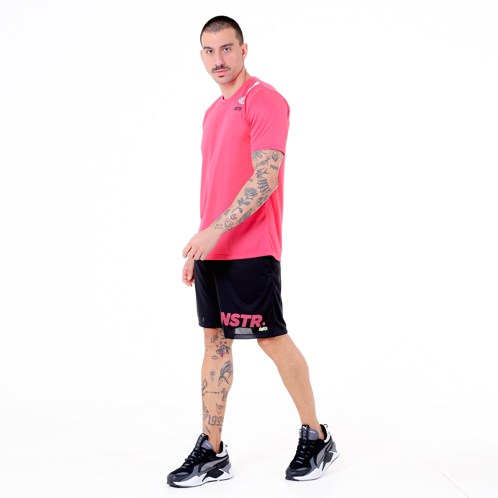 BERMUDA 2 EM 1 FITDANCE INSTRUCTOR PRETO EST ROSA