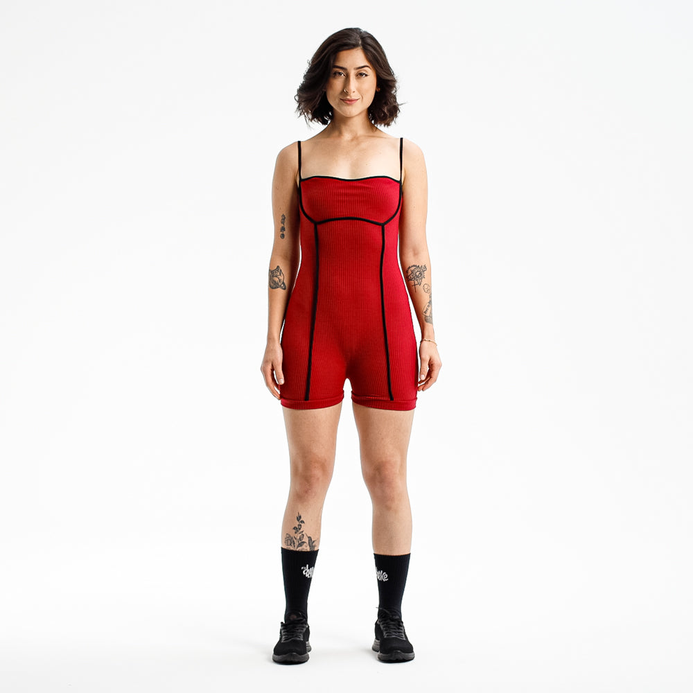 MACACÃO VIÉS FITDANCE PL VINHO