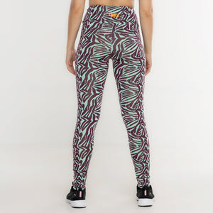 CALÇA LEGGING ZEBRADO FITDANCE ROXO