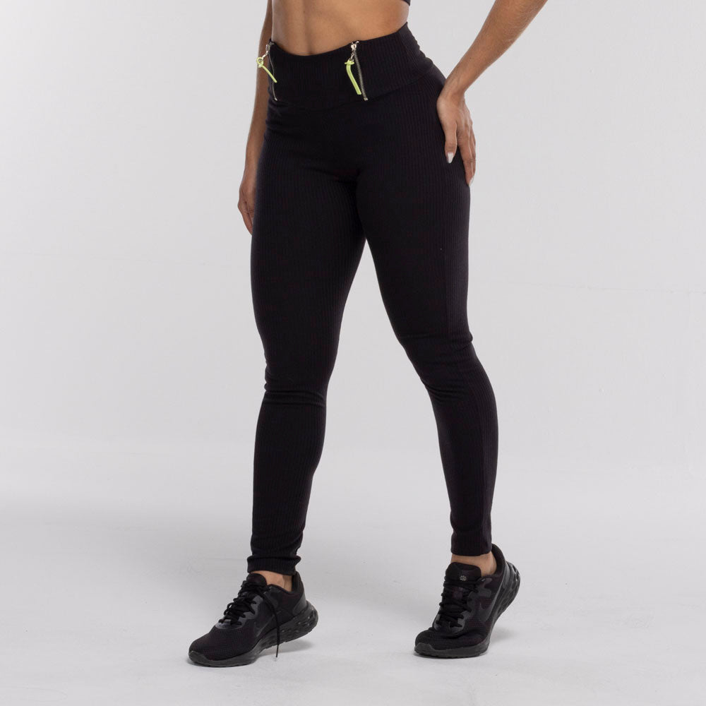 LEG ZÍPER FITDANCE PRETO