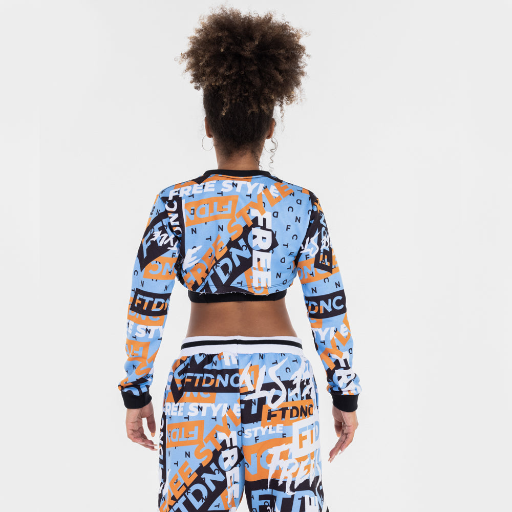 CASACO CROPPED LOGOS FTDNC AZUL