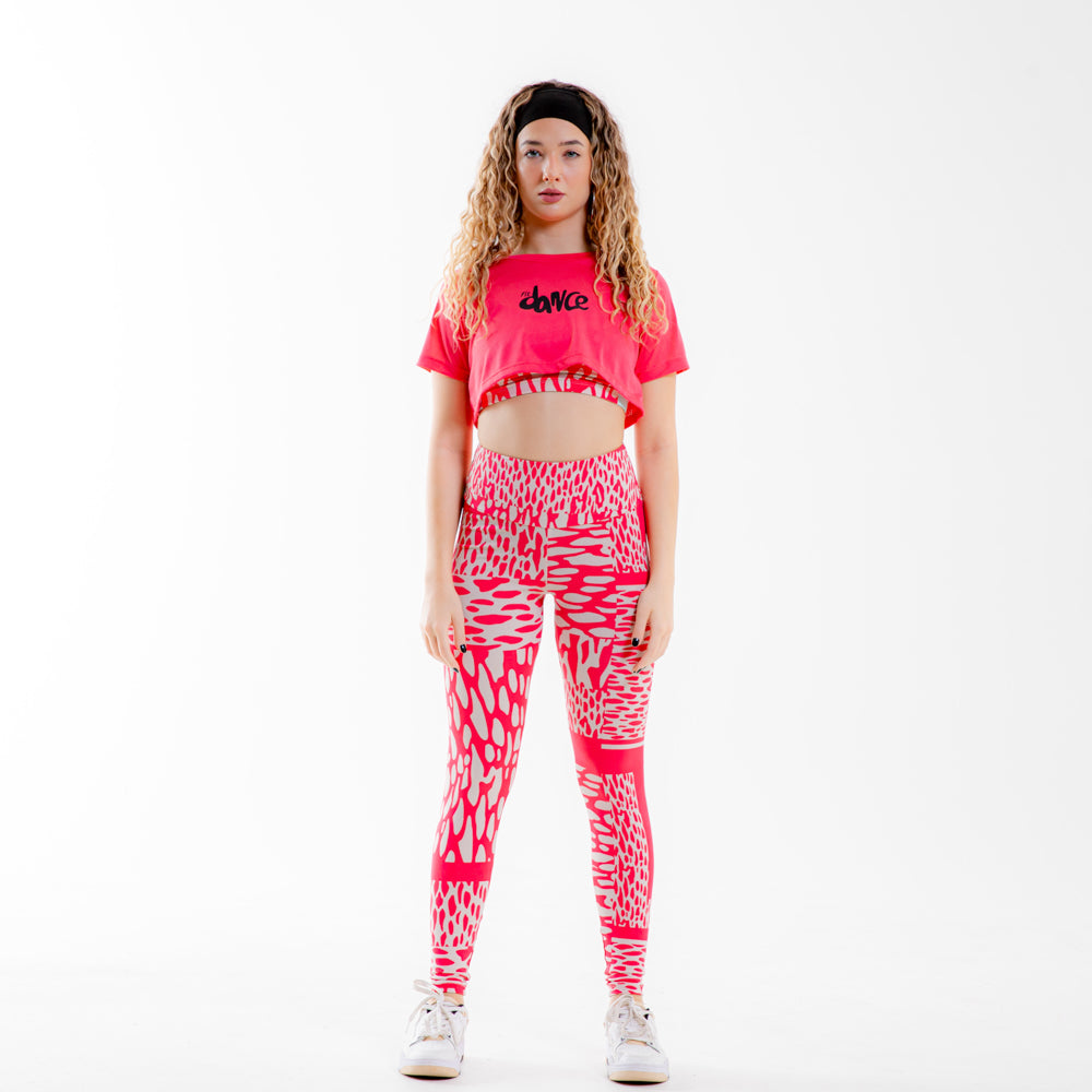 CROPPED POLI FITDANCE ROSA