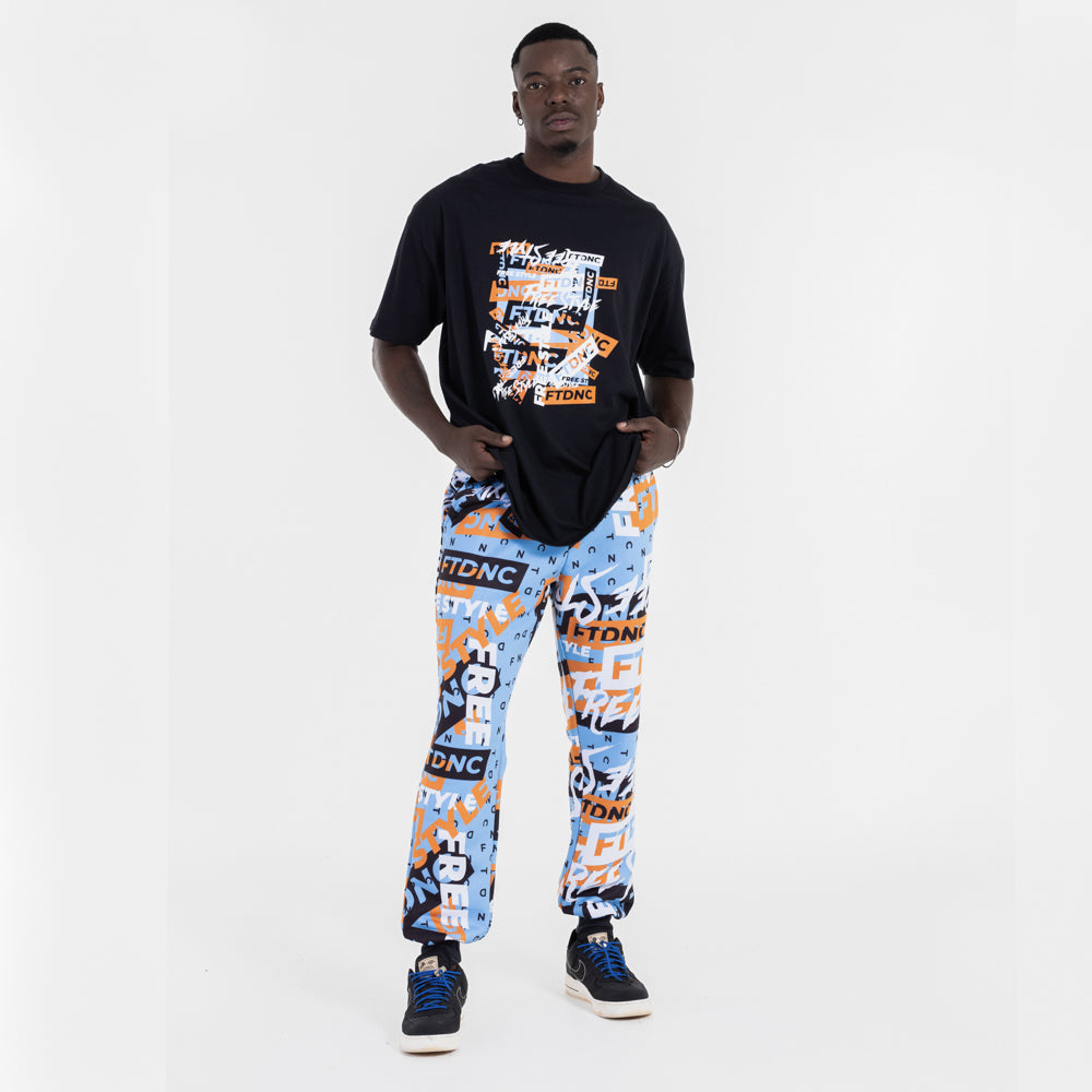 CALÇA LOGOS FTDNC AZUL