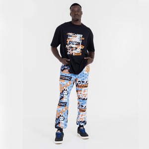 CALÇA LOGOS FTDNC AZUL